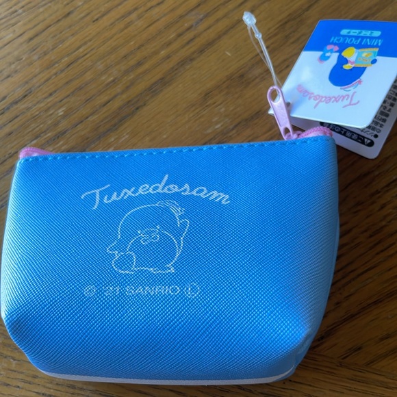Sanrio Tuxedo Sam Mini Pouch NWT - Picture 2 of 2
